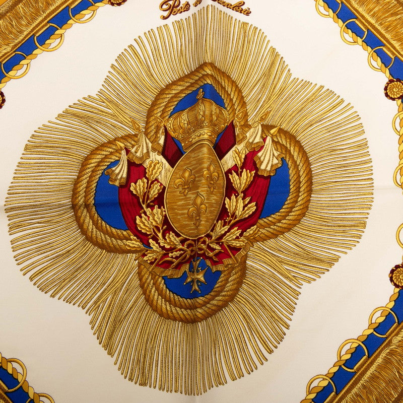 エルメス ポステ・エ・カヴァルリー シルクスカーフ