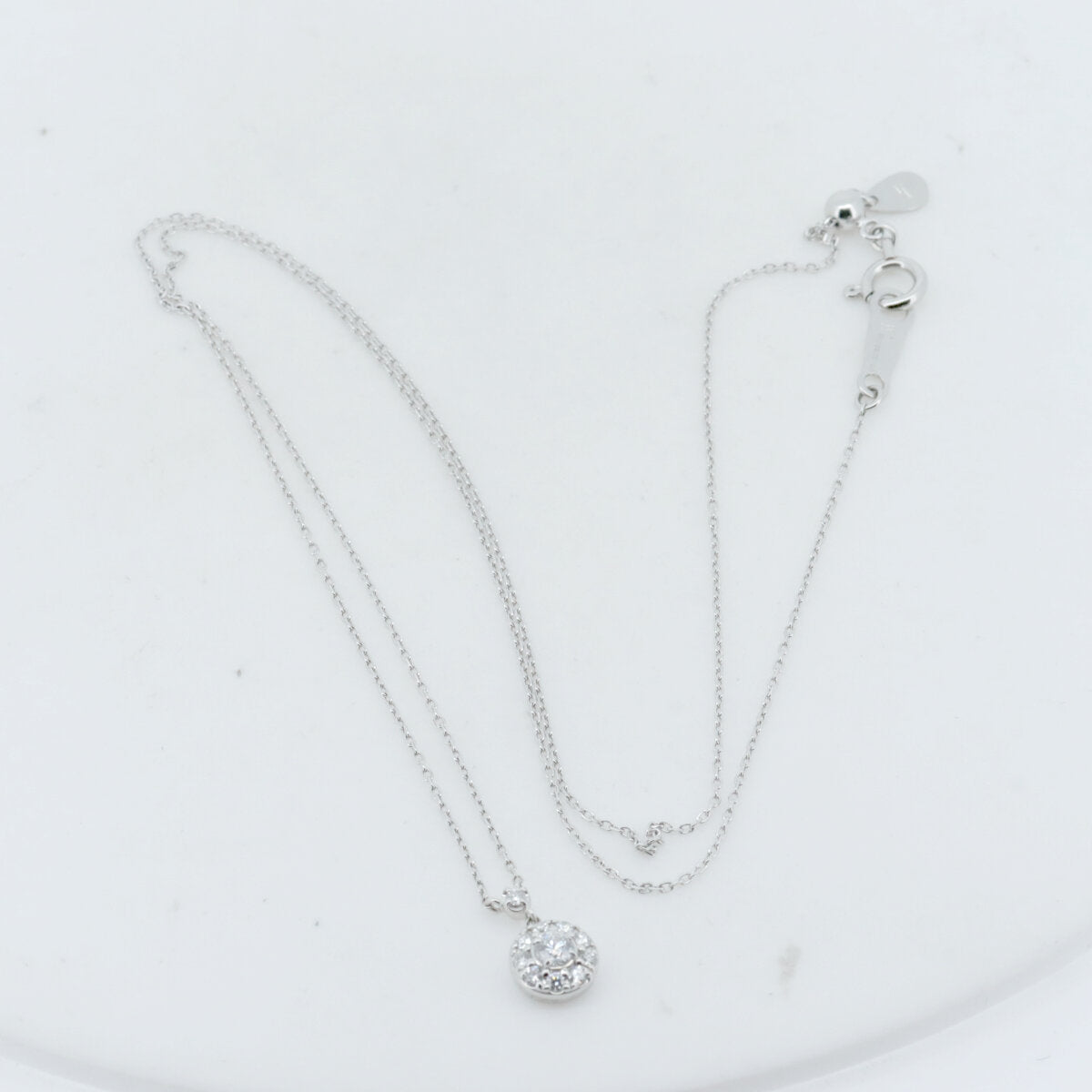 ヴァンドーム青山 Pt950/Pt850 ダイヤモンド ネックレス