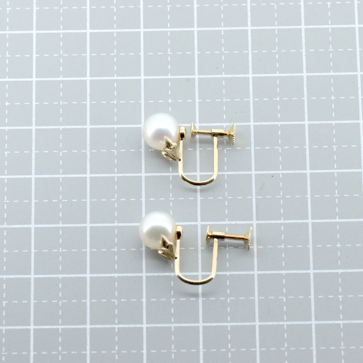 ミキモト パール Au750 ピアス