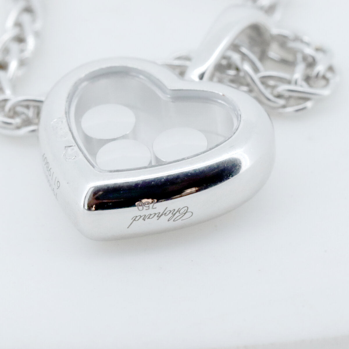 ショパール ハッピー ダイヤモンド Au750 ネックレス