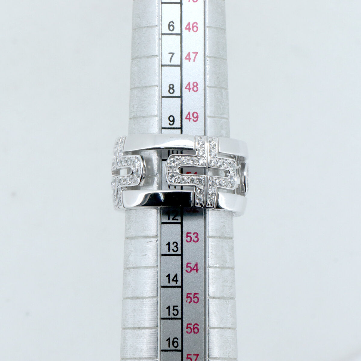 ブルガリ パレンテシ K18WG ダイヤ リング 11.5号