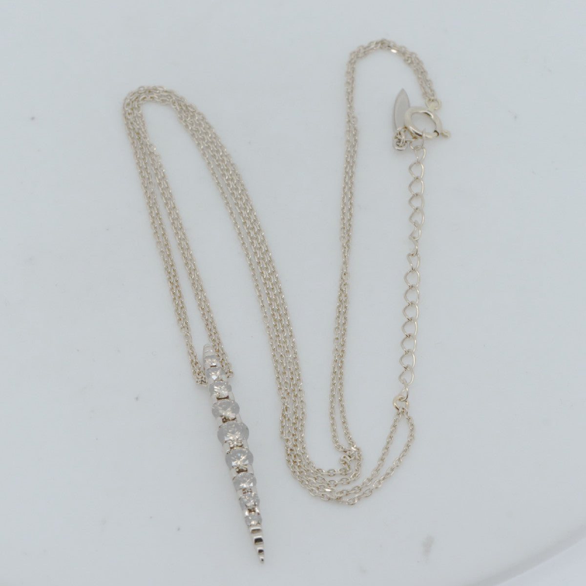 カシケイ ネイキッド ダイヤモンド Au750 ネックレス