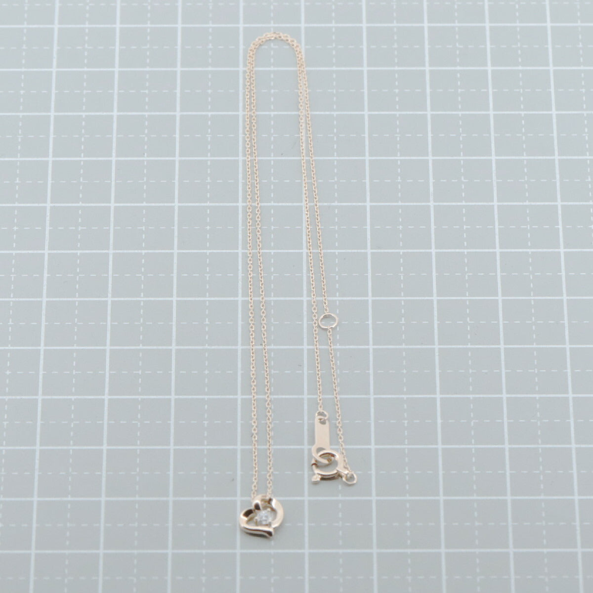 ヨンドシー Au750 ダイヤモンドネックレス