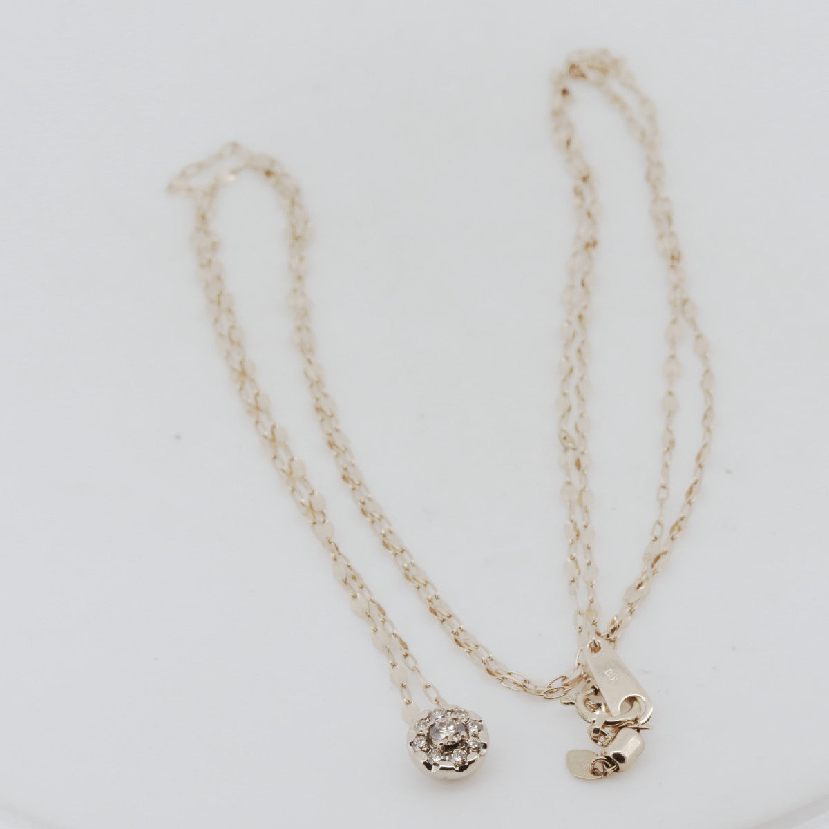 カシケイ Au750ダイヤモンドネックレス