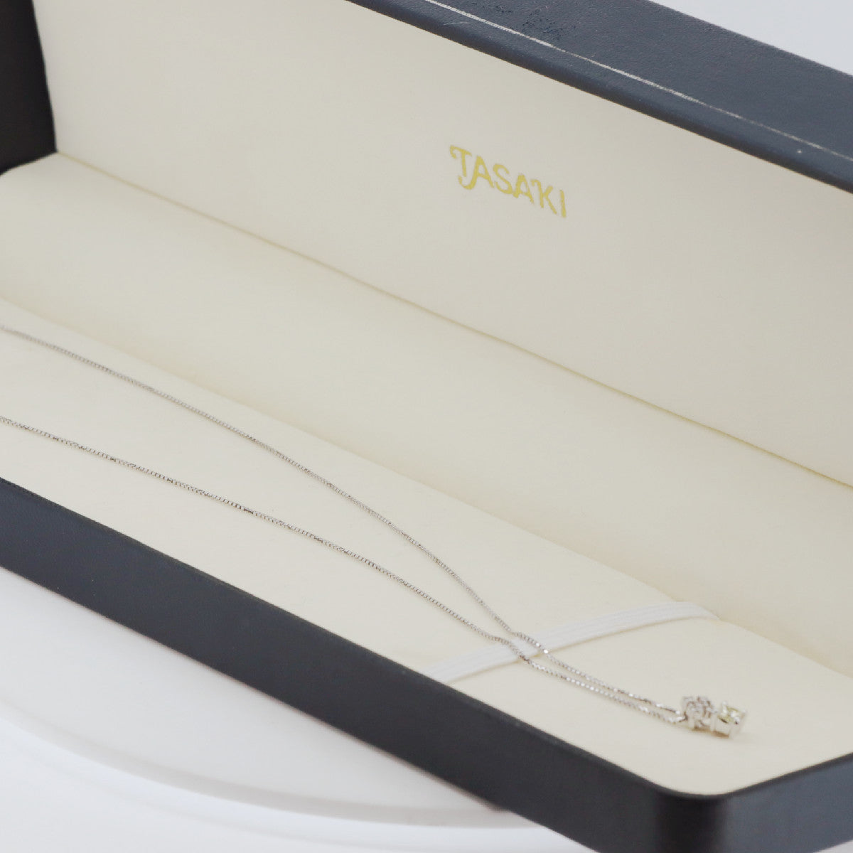 タサキ Au750ダイヤモンドネックレス