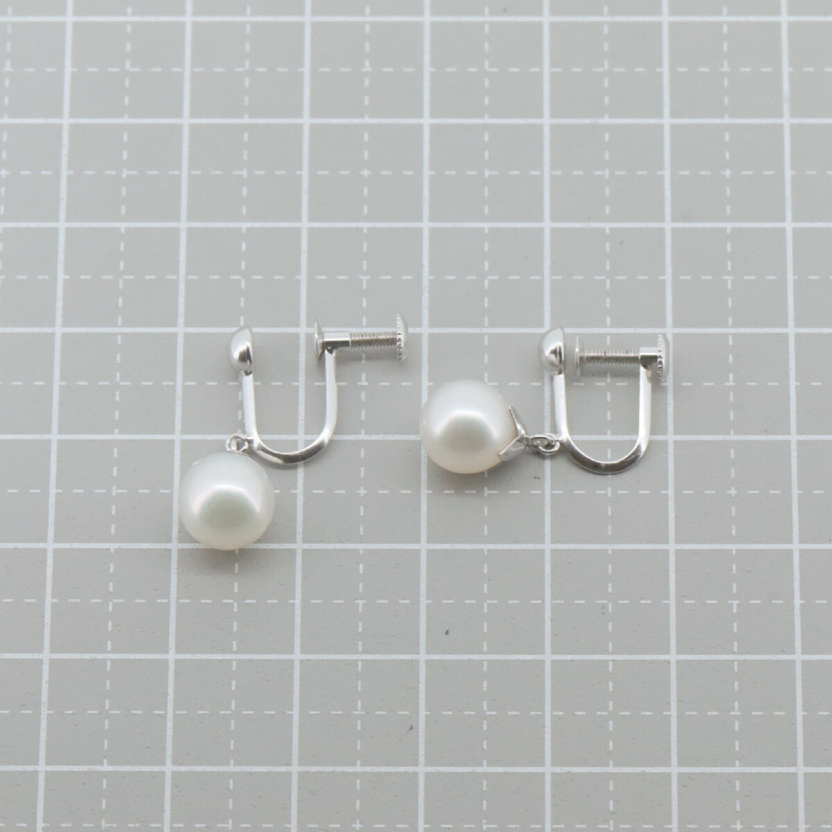 タサキ Au750 パールイヤリング