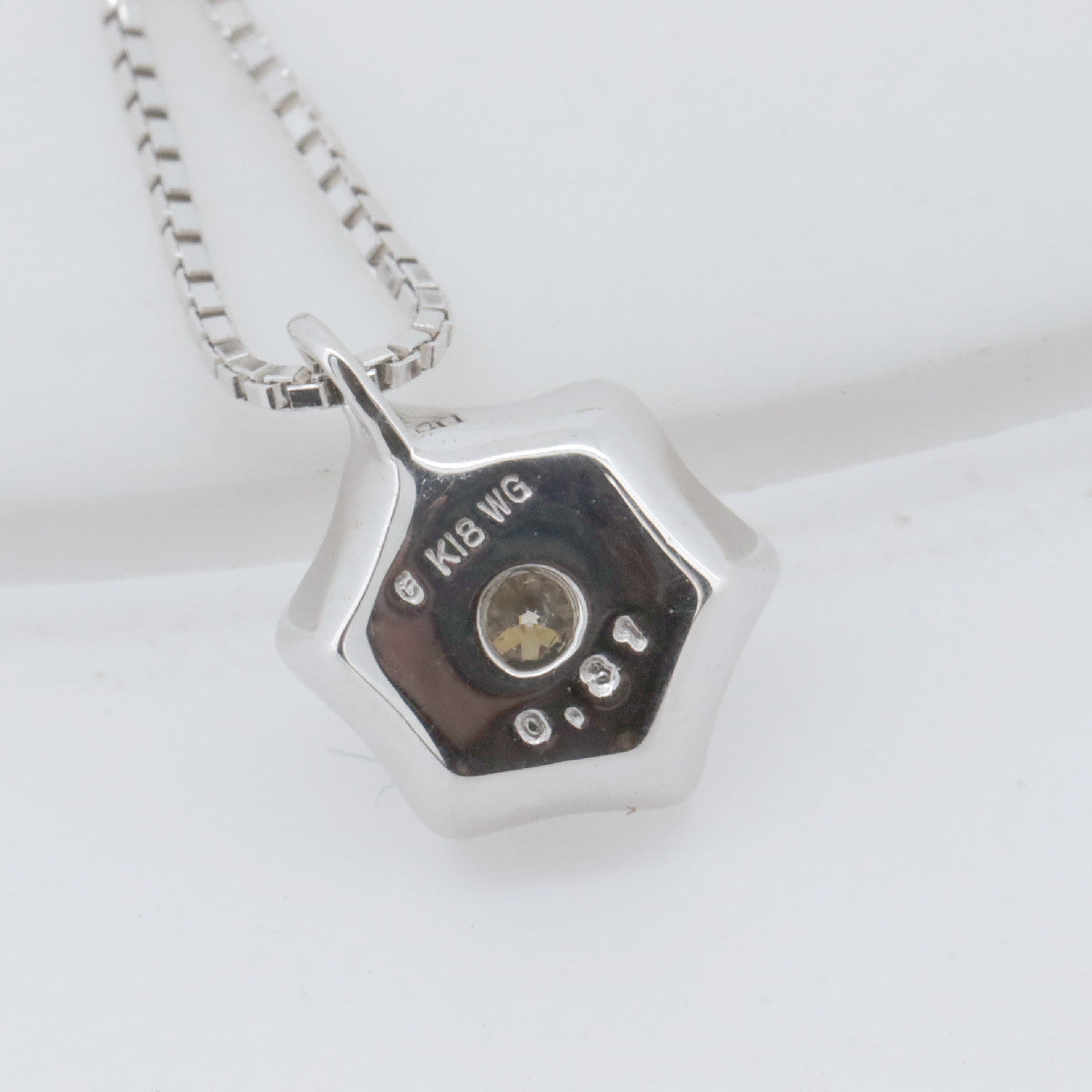 エステール Au750ダイヤモンドネックレス