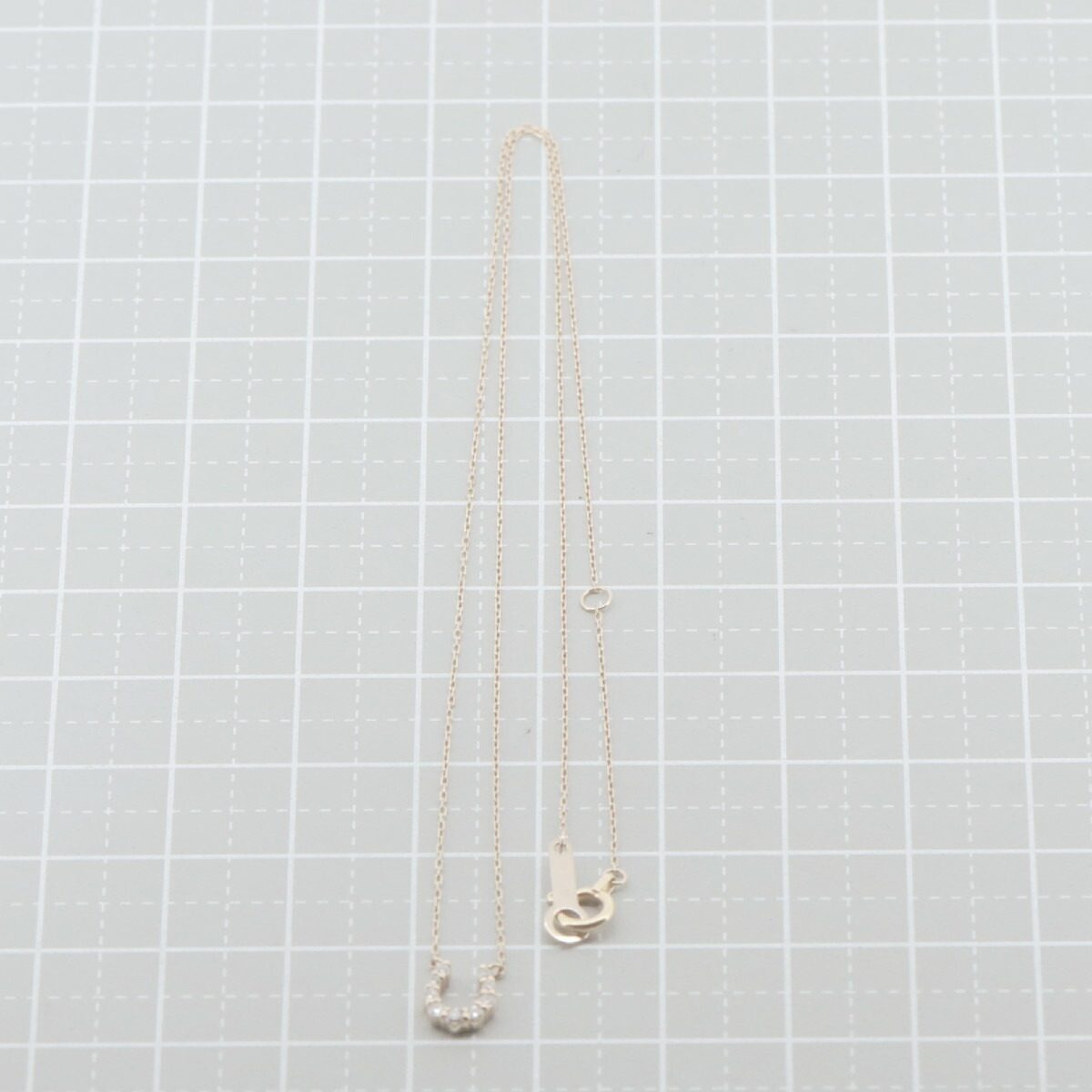 ヨンドシー Au750 ダイヤモンドネックレス