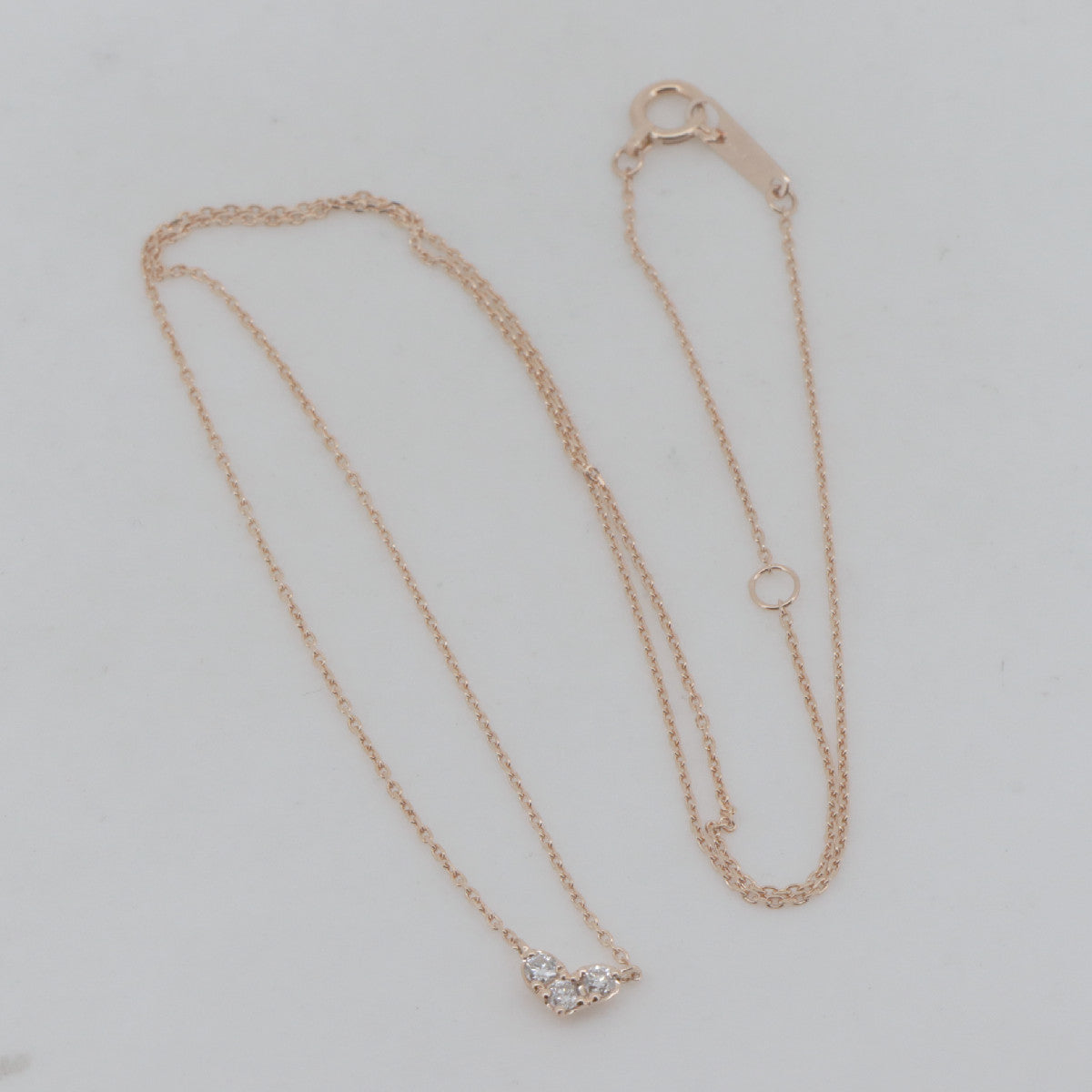 カナルヨンドシー Au750 ダイヤモンドネックレス