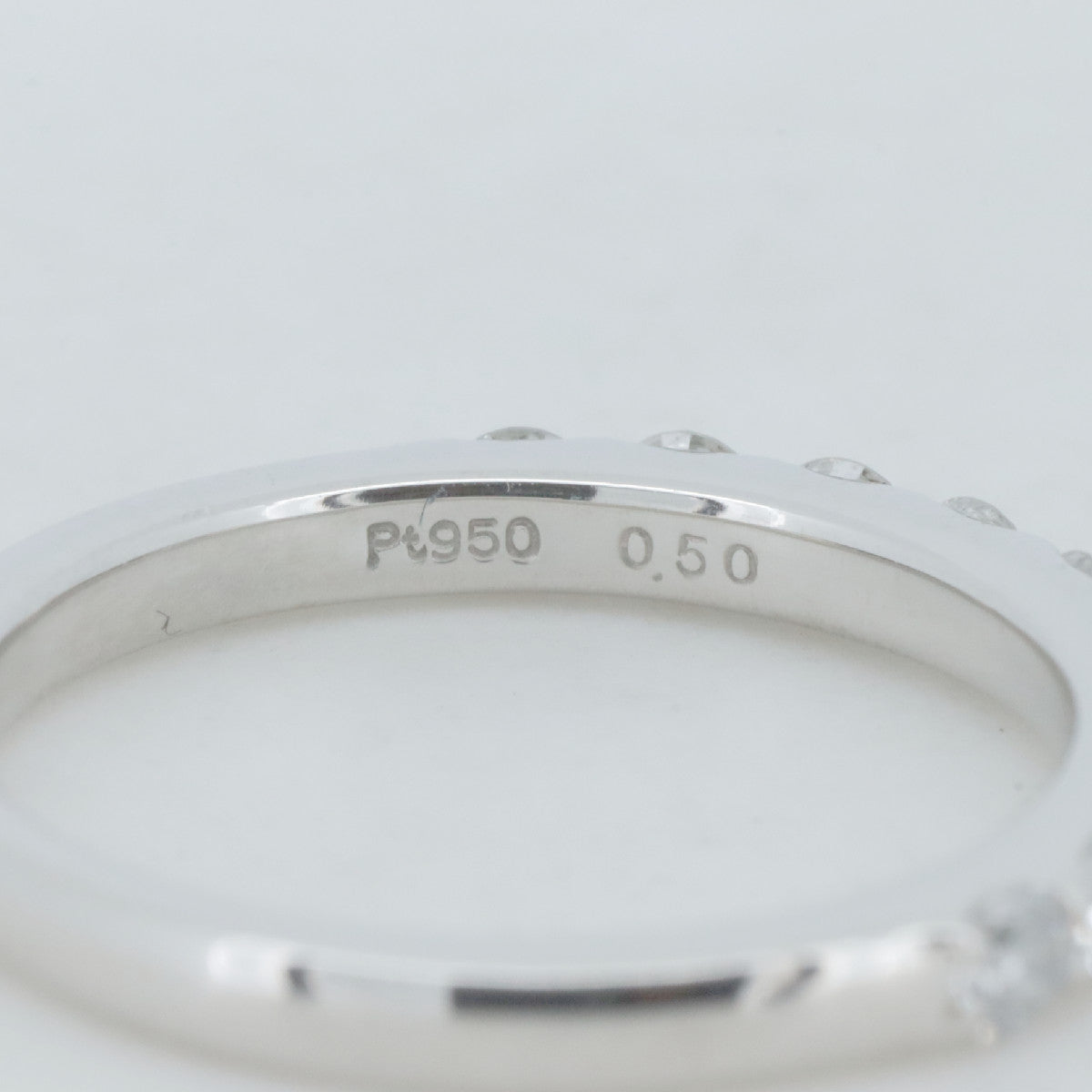 ヴァンドーム青山 Pt950 ダイヤモンドリング