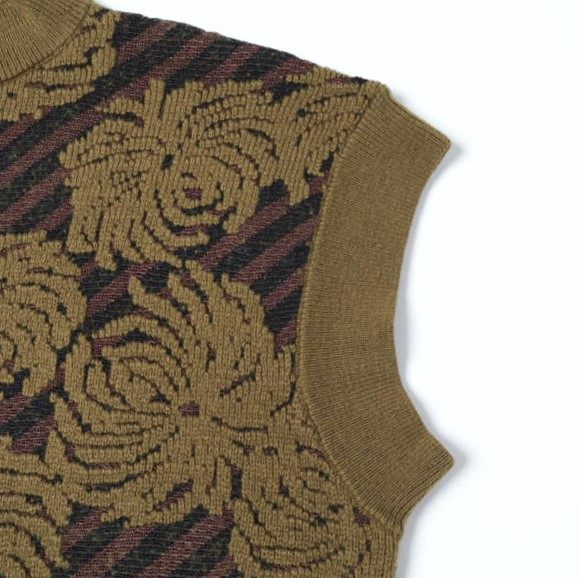 ドリスヴァンノッテン TEPIC 2731 W.K.SWEATER ウールレーヨンニットベスト