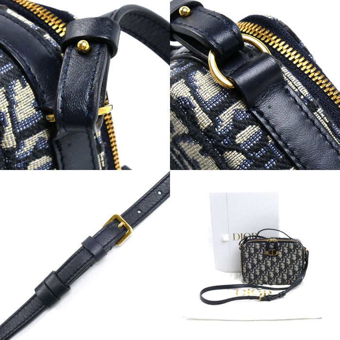 ディオール 30モンテーニュ オブリーク キャンバス レザー2wayショルダーバッグ