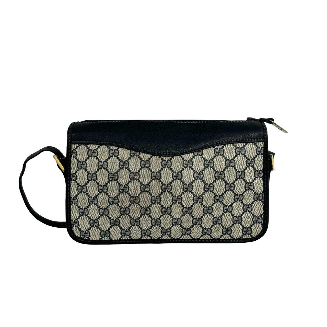 グッチ レザーPVCショルダーバッグ