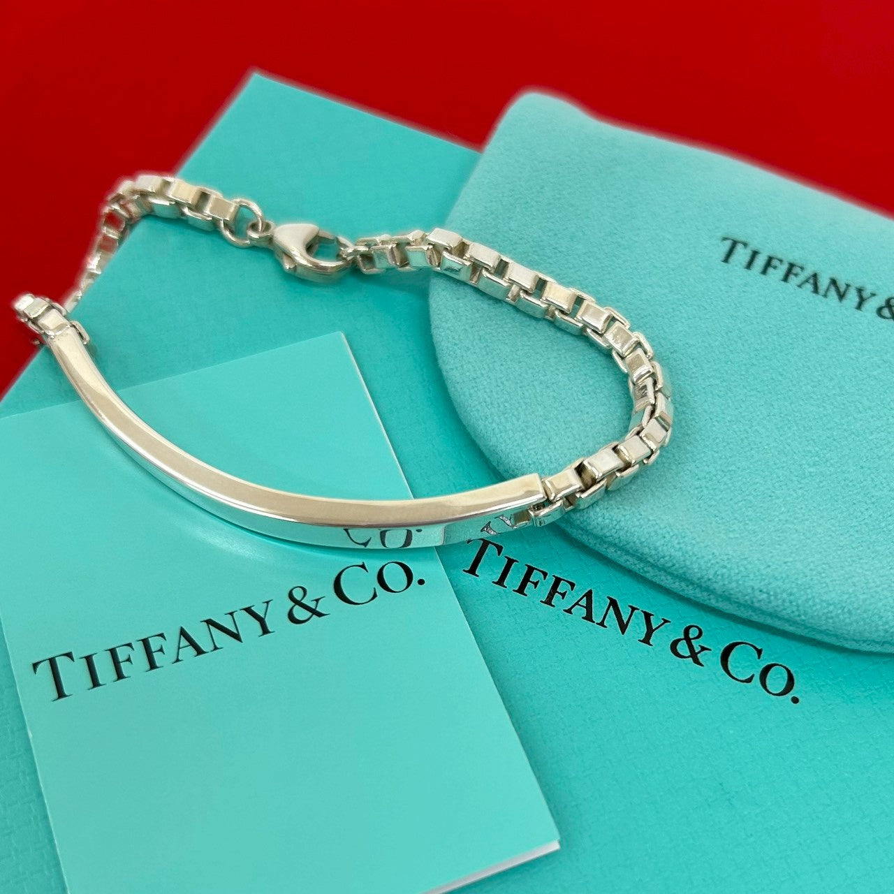 ティファニー ヴェネチアン リンク シルバー ブレスレット