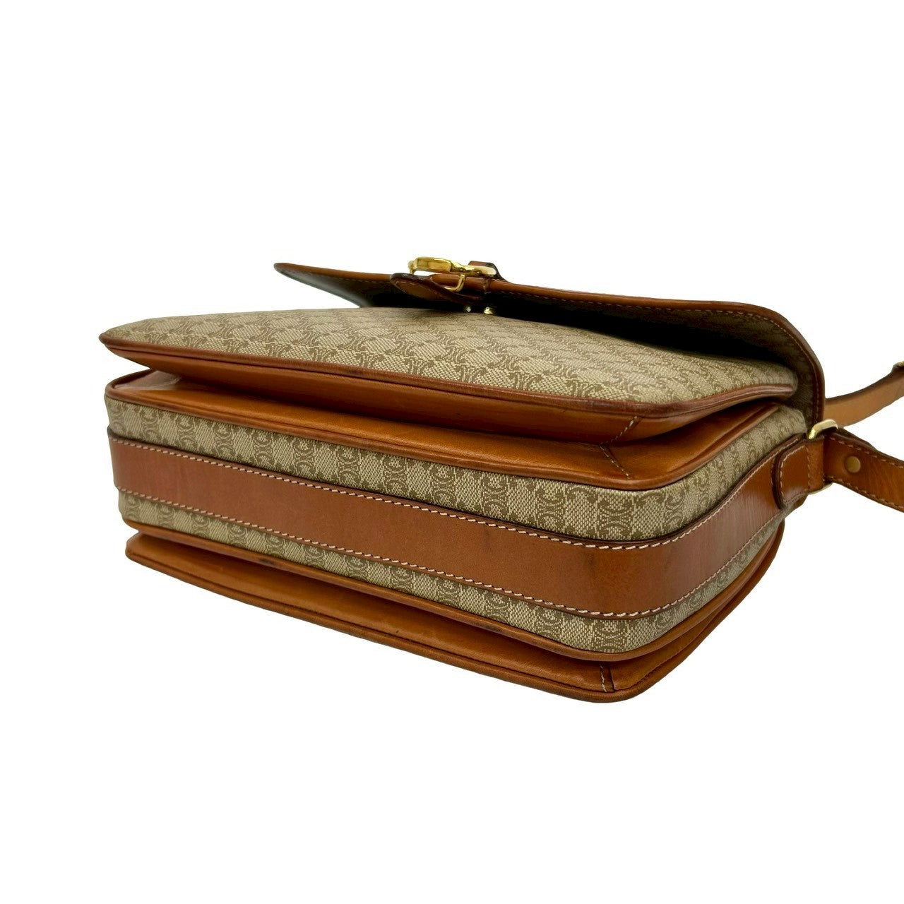 セリーヌ マカダム PVC ショルダーバッグ