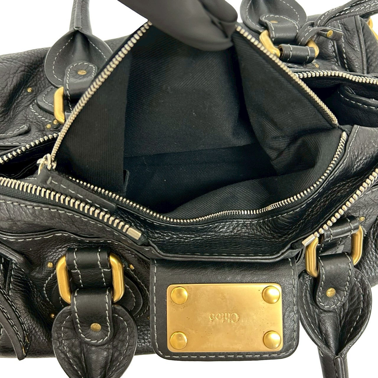 クロエ パディントン レザー2wayバッグ