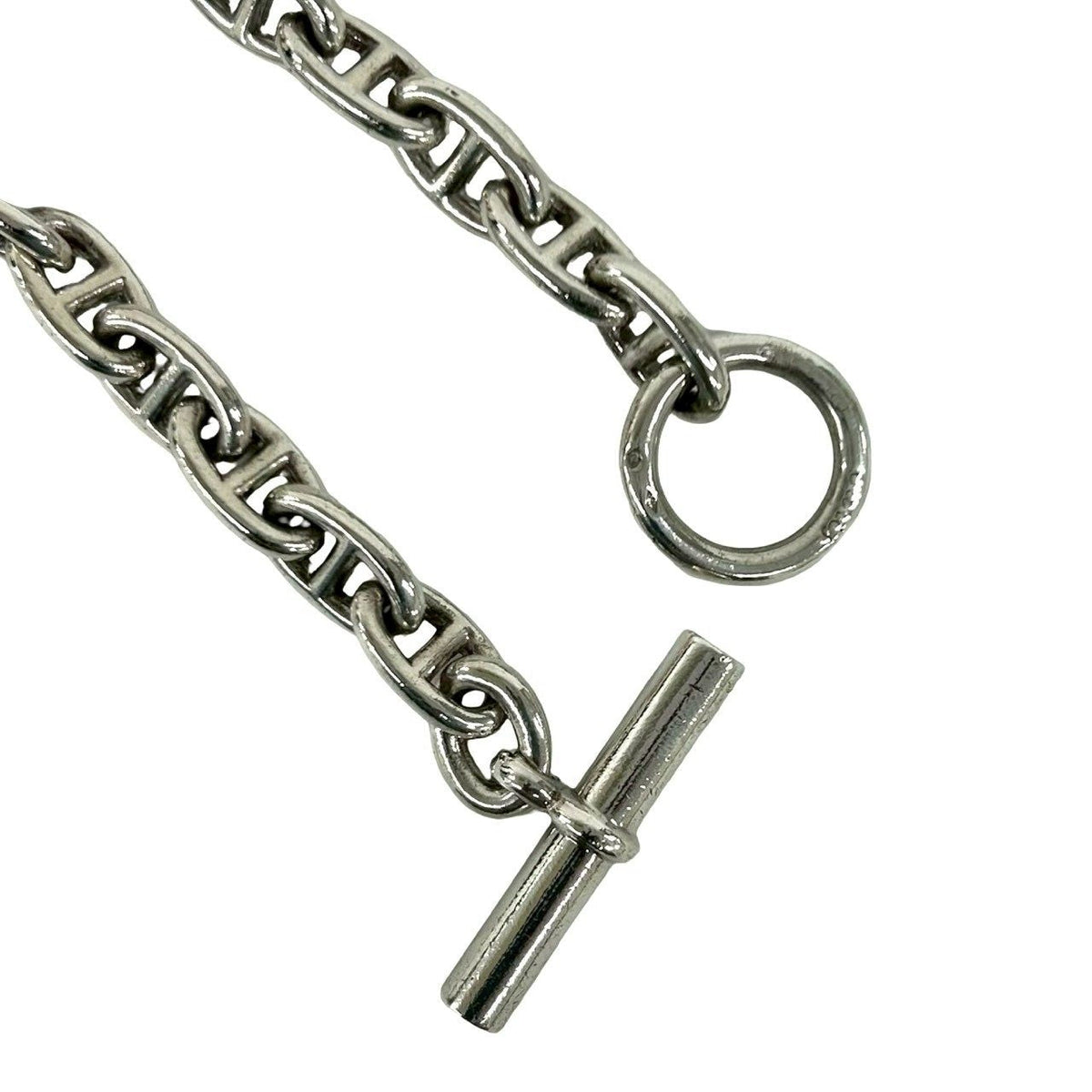 エルメス シェーヌダンクルMM シルバーブレスレット