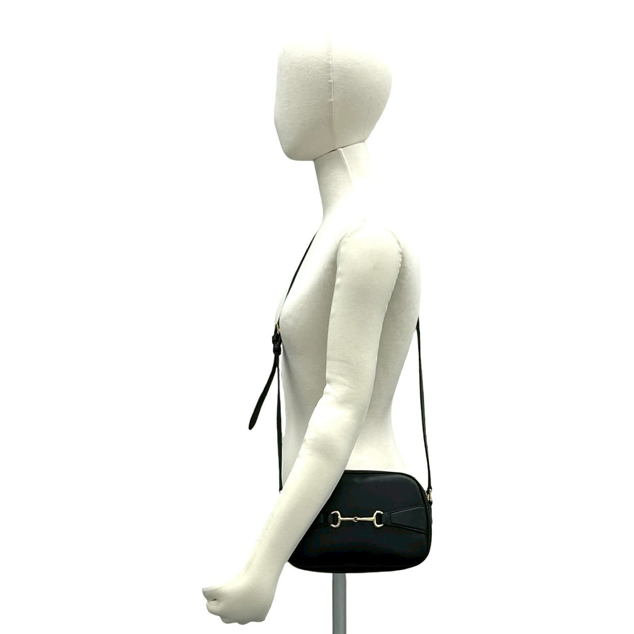 セリーヌ クレシー スモール レザー ショルダーバッグ