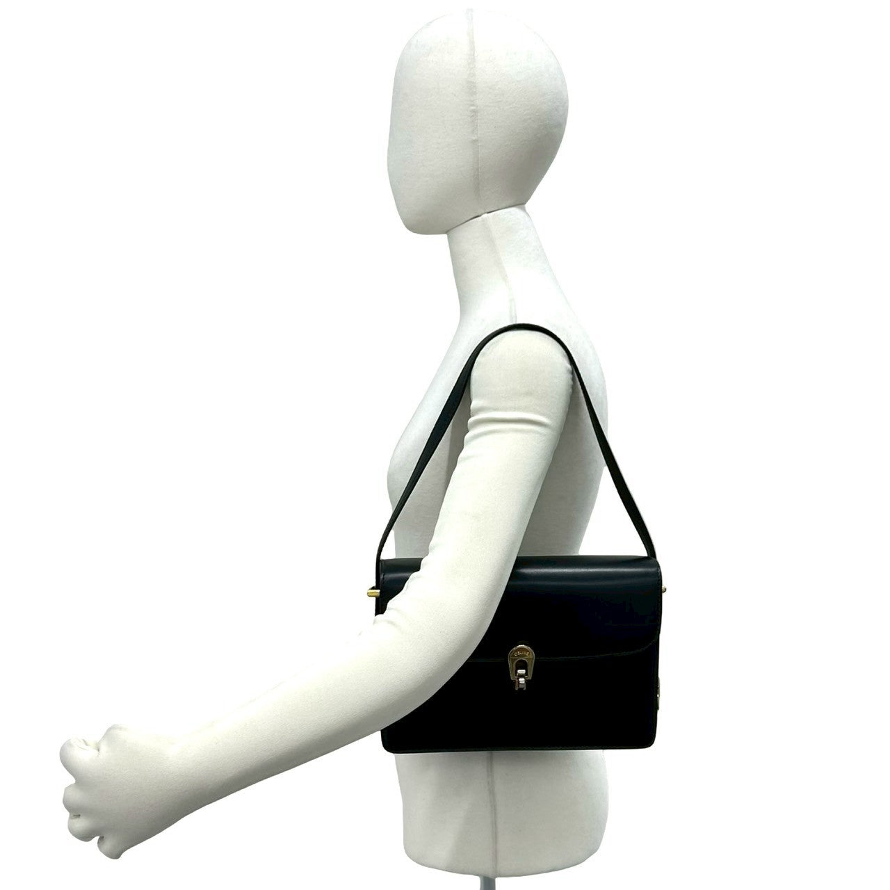 セリーヌ カーフ ショルダーバッグ