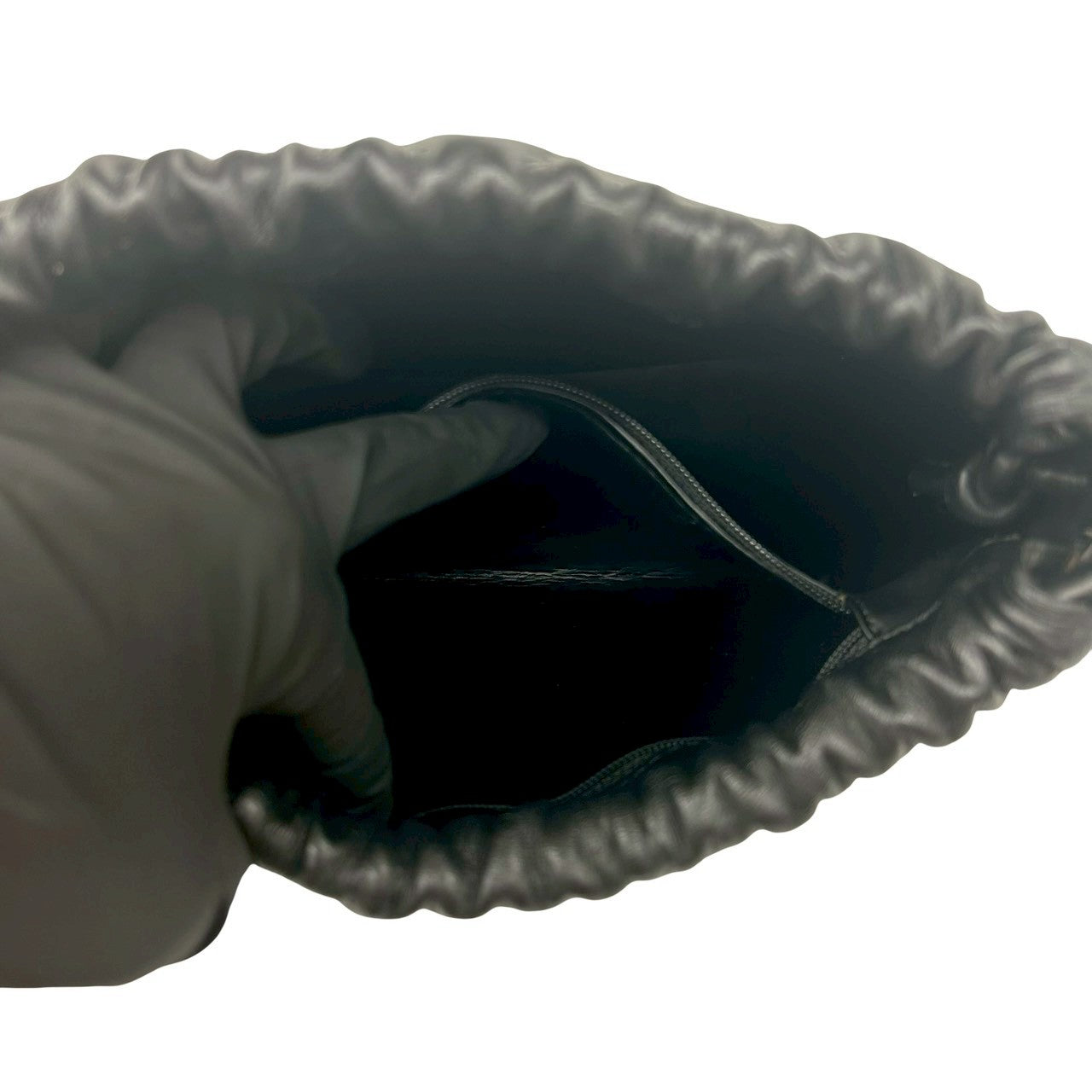 クリスチャンディオール レザーショルダーバッグ