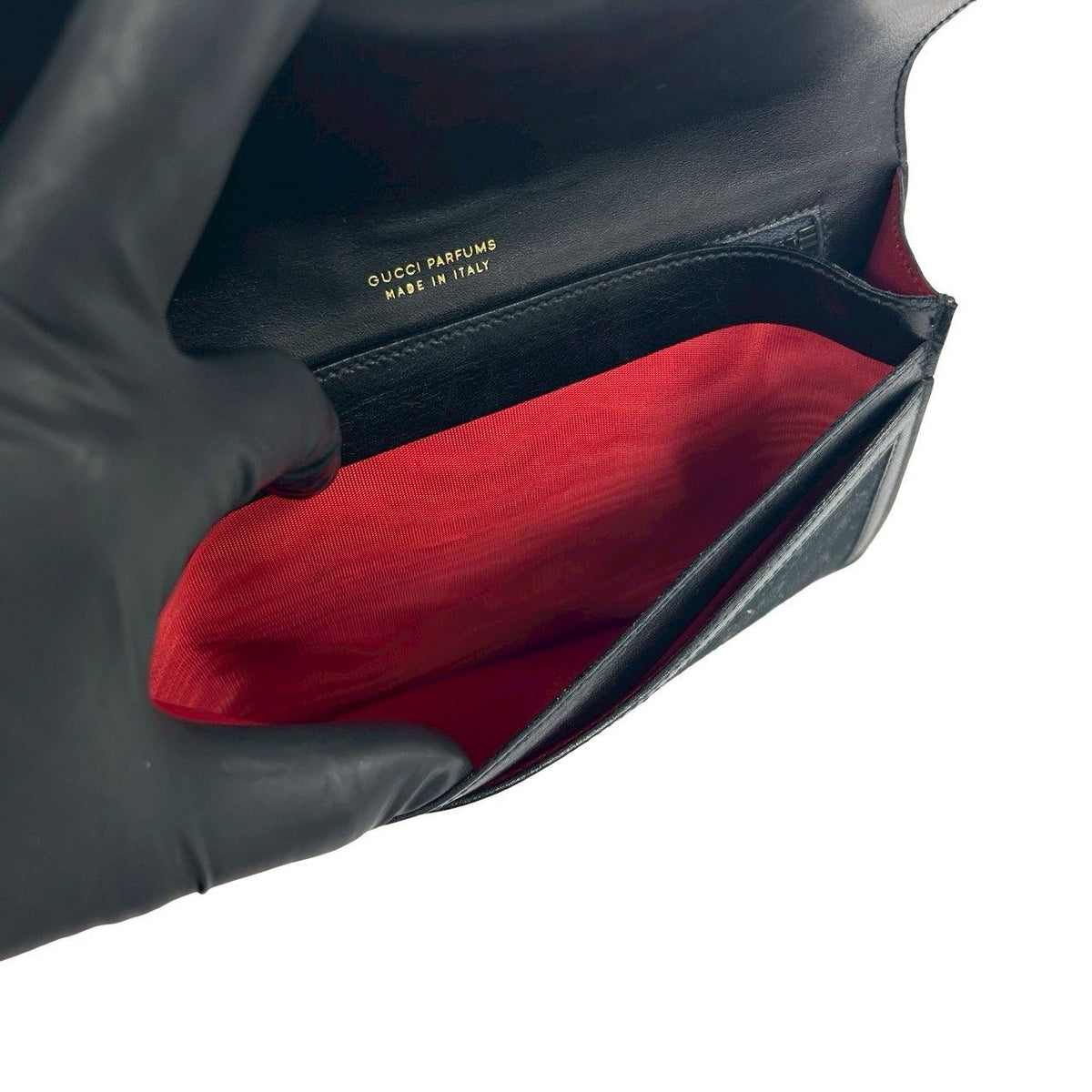 グッチ GGキャンバス レザーポーチ