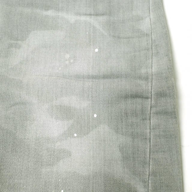 イージーンズ LONGSNOUT TWIST 綿 ナイロン ポリウレタン 牛革 ジーンズ