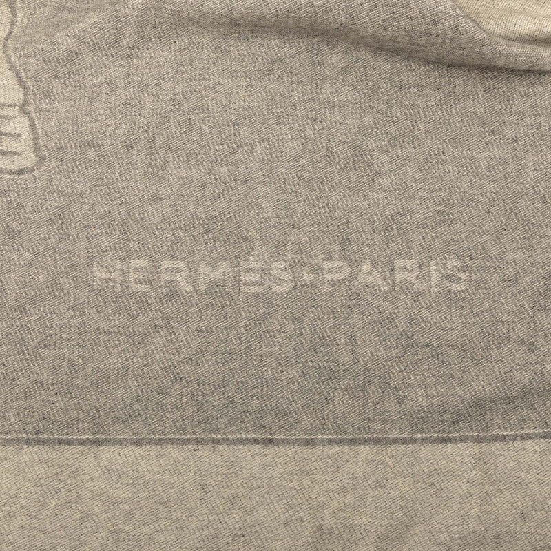 エルメス シュヴァル プレード カシミヤ ブランケット