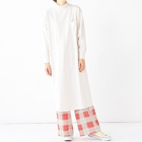 Goodwear x Beams Boy モックネック 長袖 ドレス