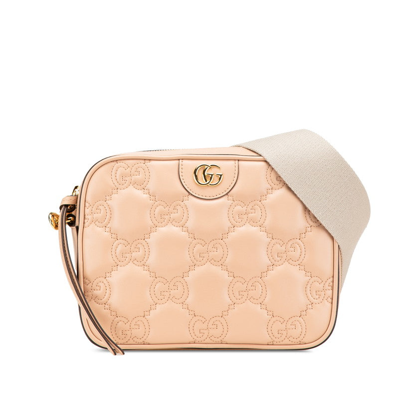 グッチ GGマーモント レザー ショルダーバッグ