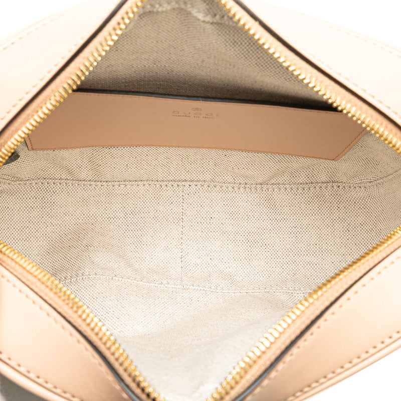 グッチ GGマーモント レザー ショルダーバッグ