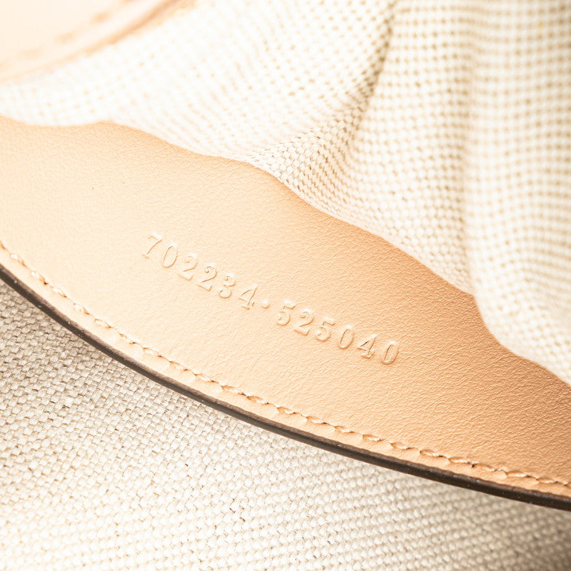 グッチ GGマーモント レザー ショルダーバッグ