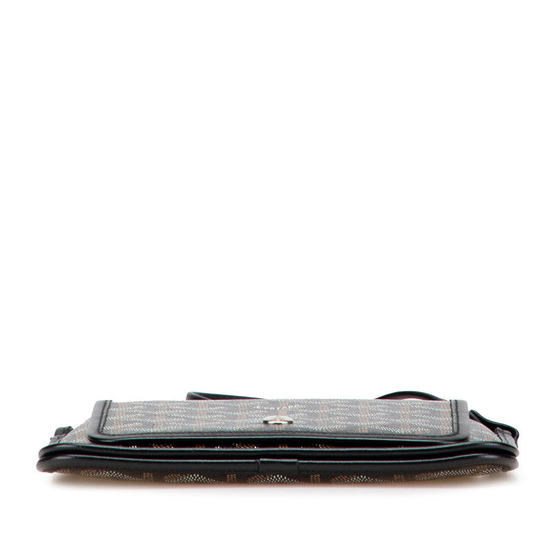 ゴヤール プリューム PVC レザー ポーチウォレット