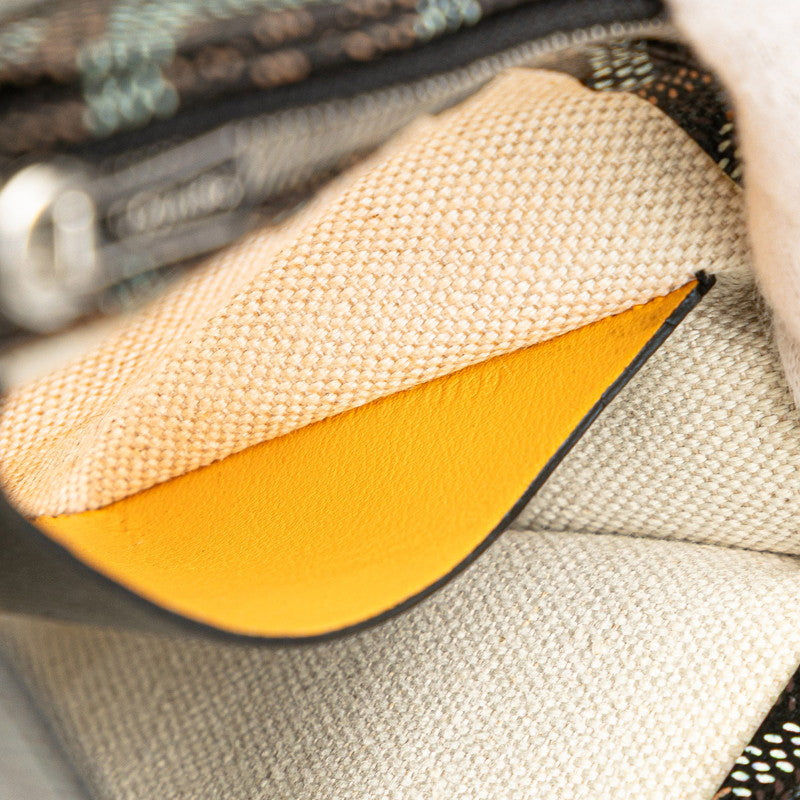 ゴヤール プリューム PVC レザー ポーチウォレット