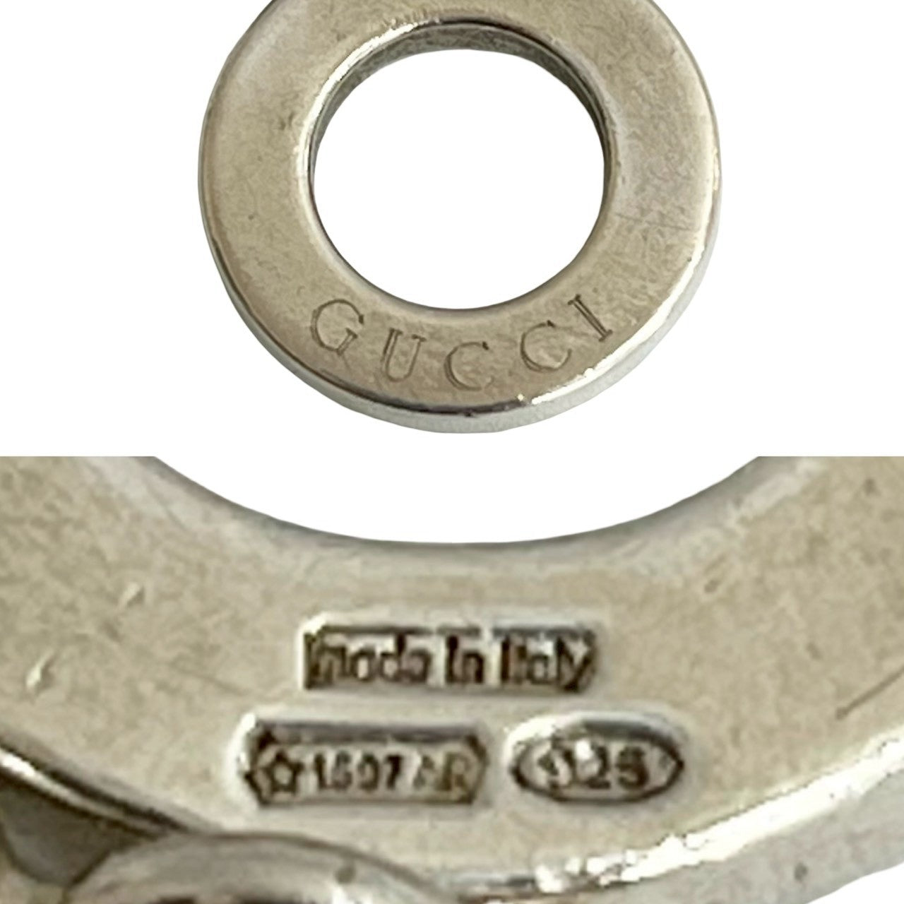 グッチ ロゴ モチーフ シルバー 925 ブレスレット