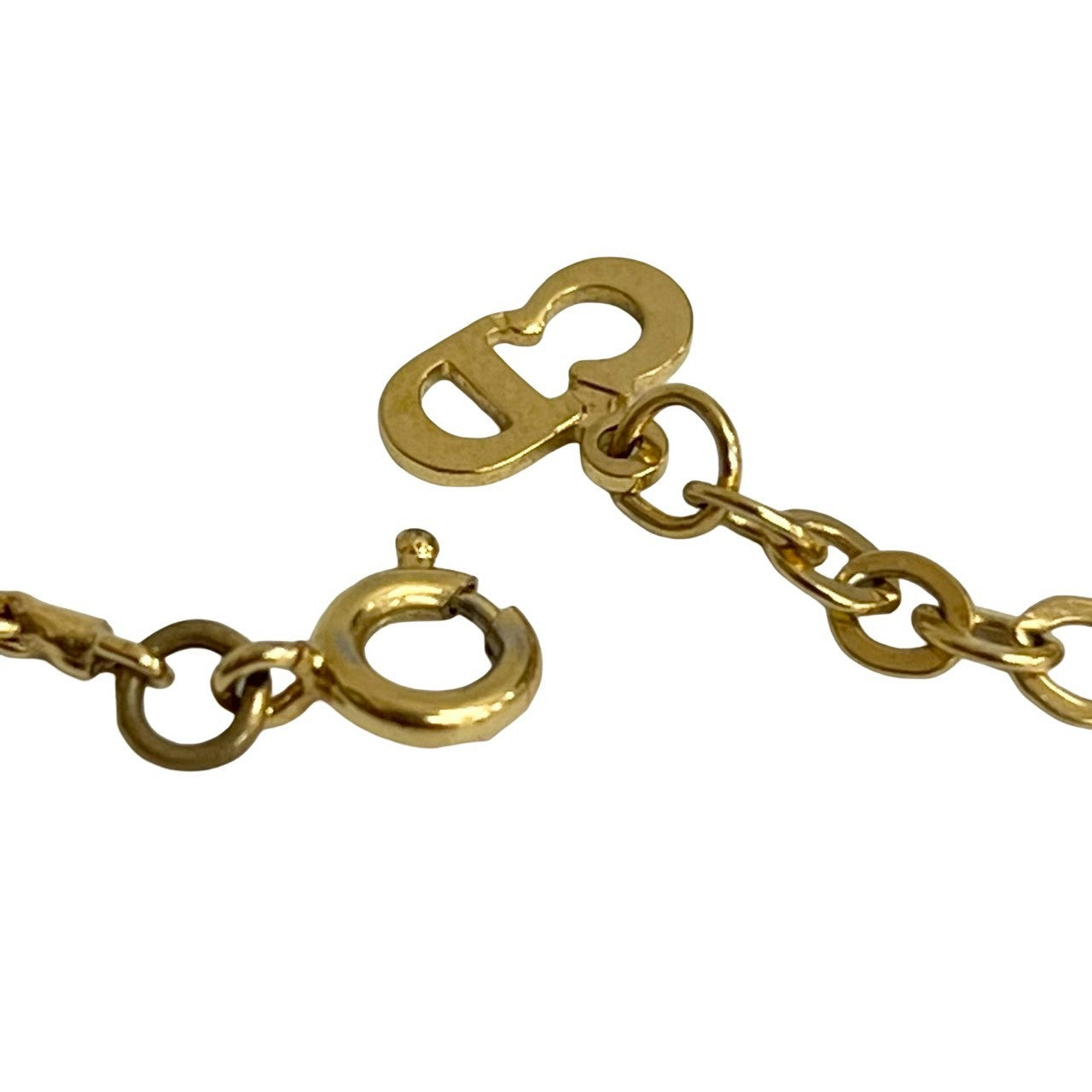 クリスチャン ディオール CD モチーフ ネックレス