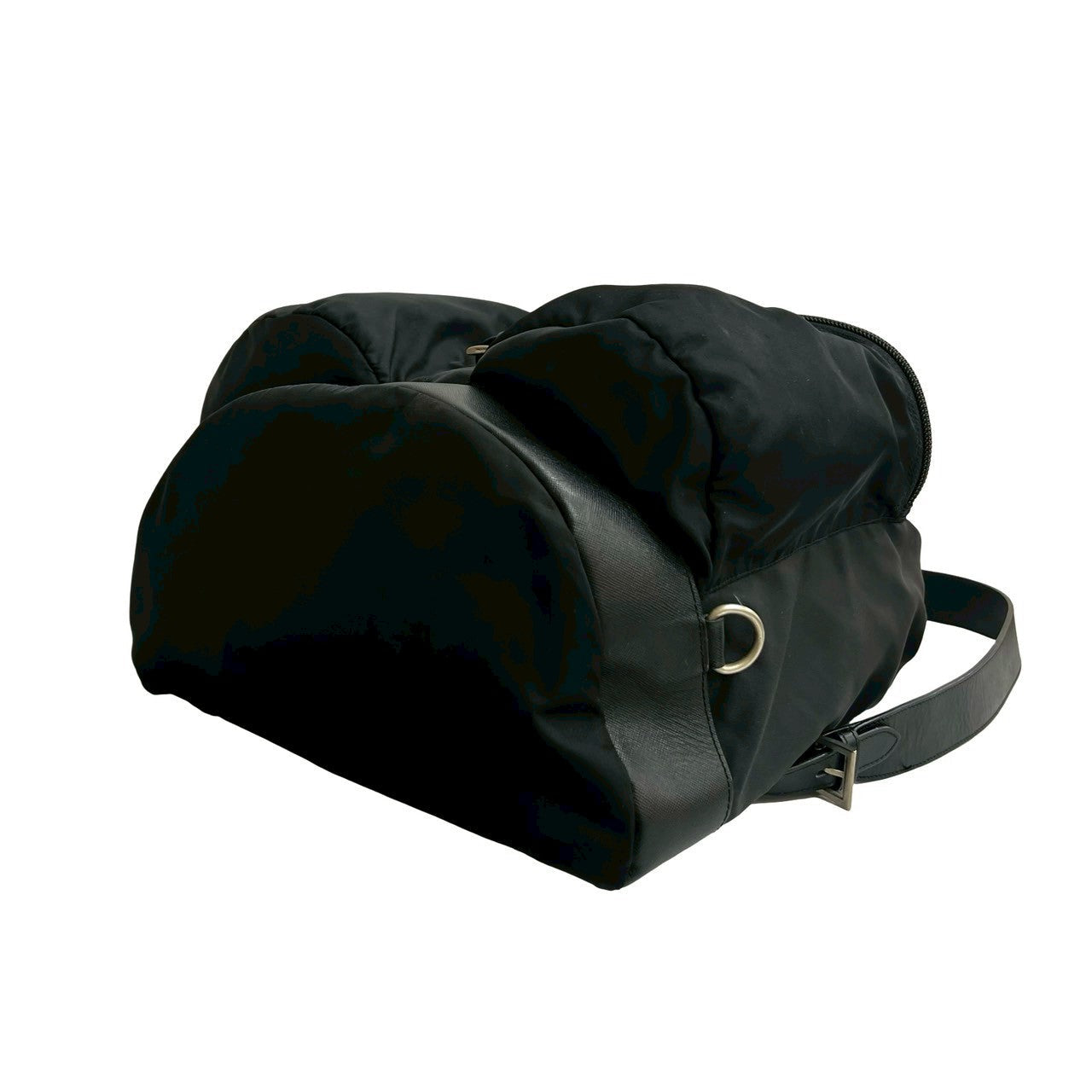 プラダ ナイロン サフィアーノレザー バックパック