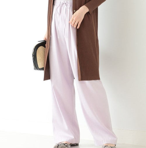 Demi-Luxe BEAMS キュプラ コットン パンツ