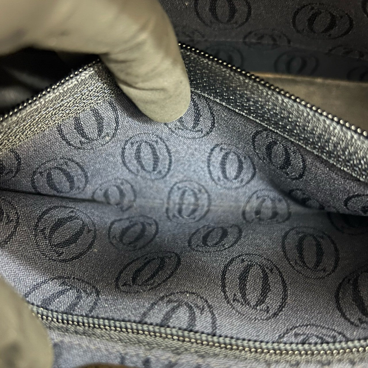 カルティエ カーフショルダーバッグ