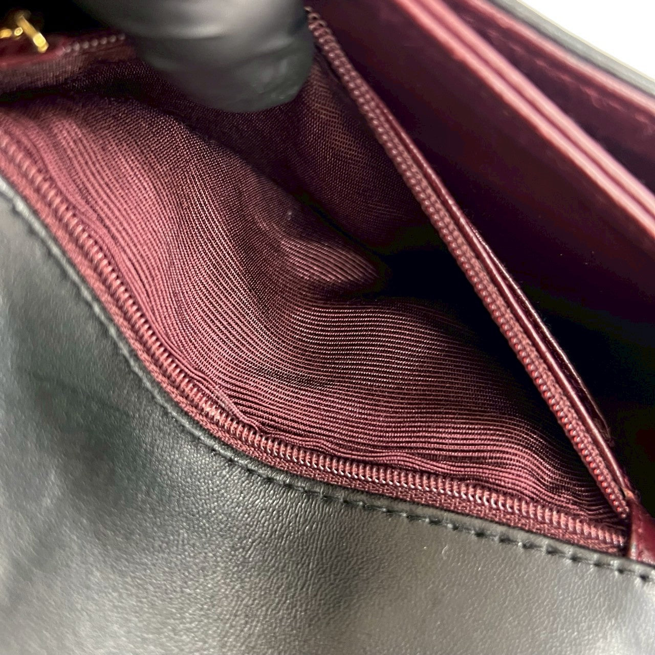 シャネル ダイアナ フラップ ラムスキン ショルダーバッグ