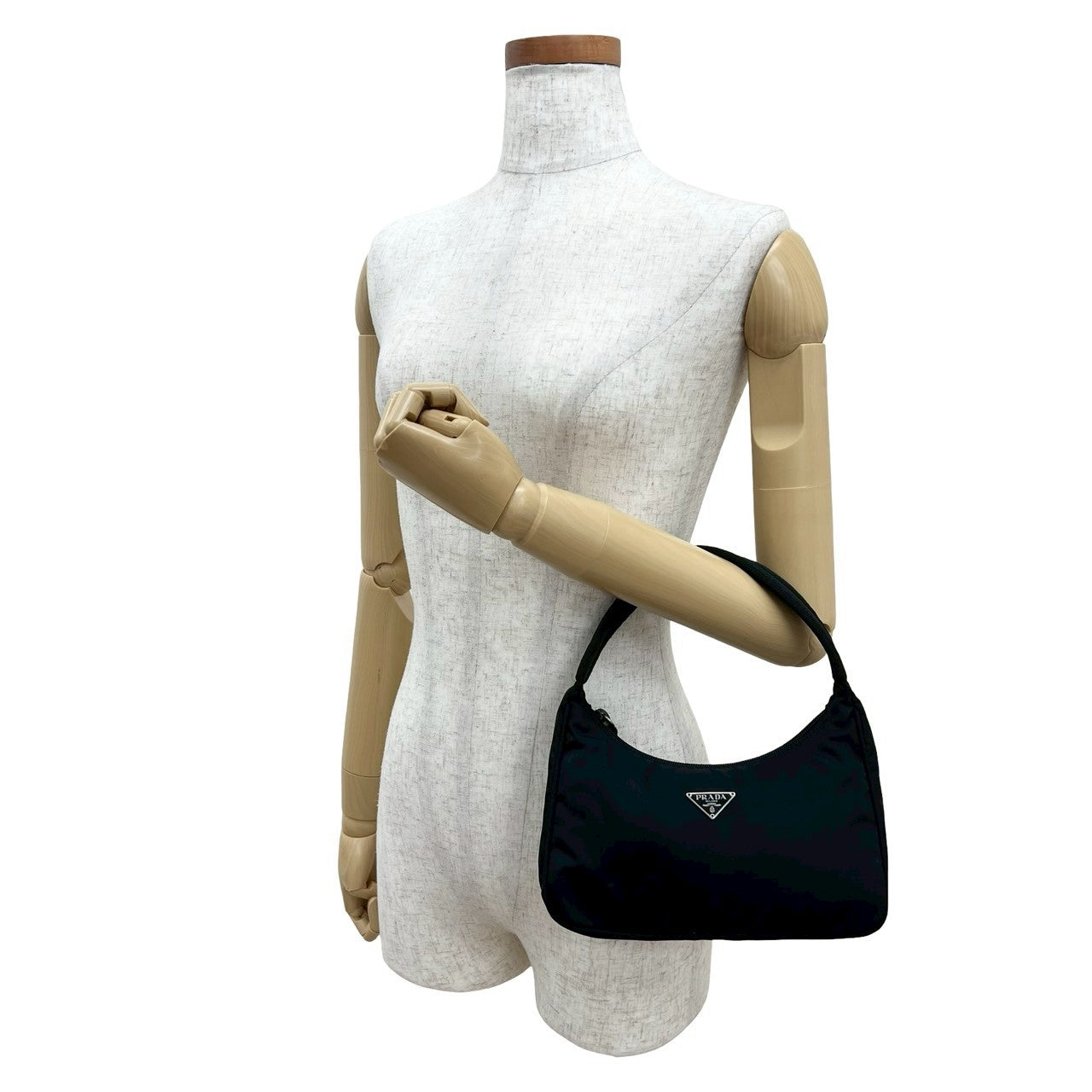プラダ テスート ナイロン ハンドバッグ