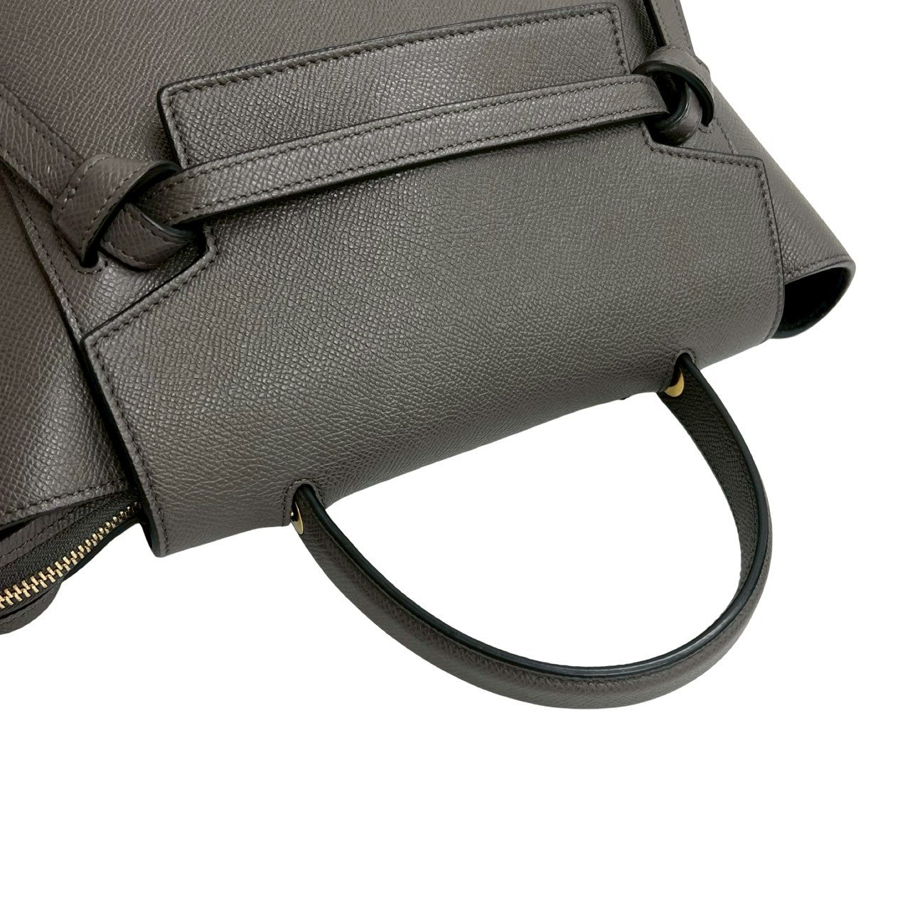 セリーヌ ラゲージ マイクロ ショッパー レザー 2WAY バッグ