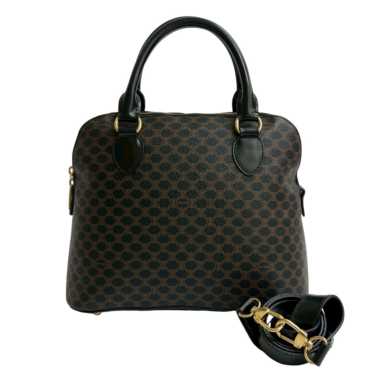 セリーヌ マカダム ブレゾン 2WAY バッグ