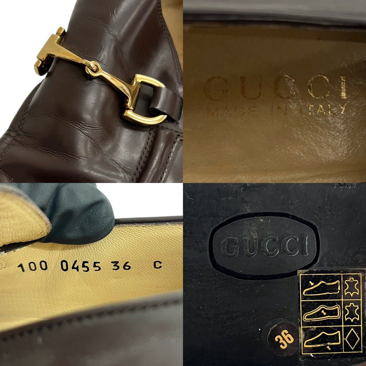 グッチ レザーローファー