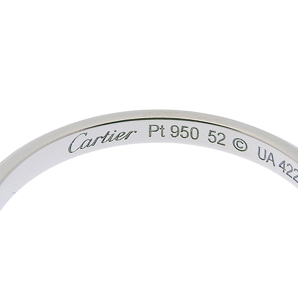 カルティエ ダムール Pt950 プラチナ リング 12号
