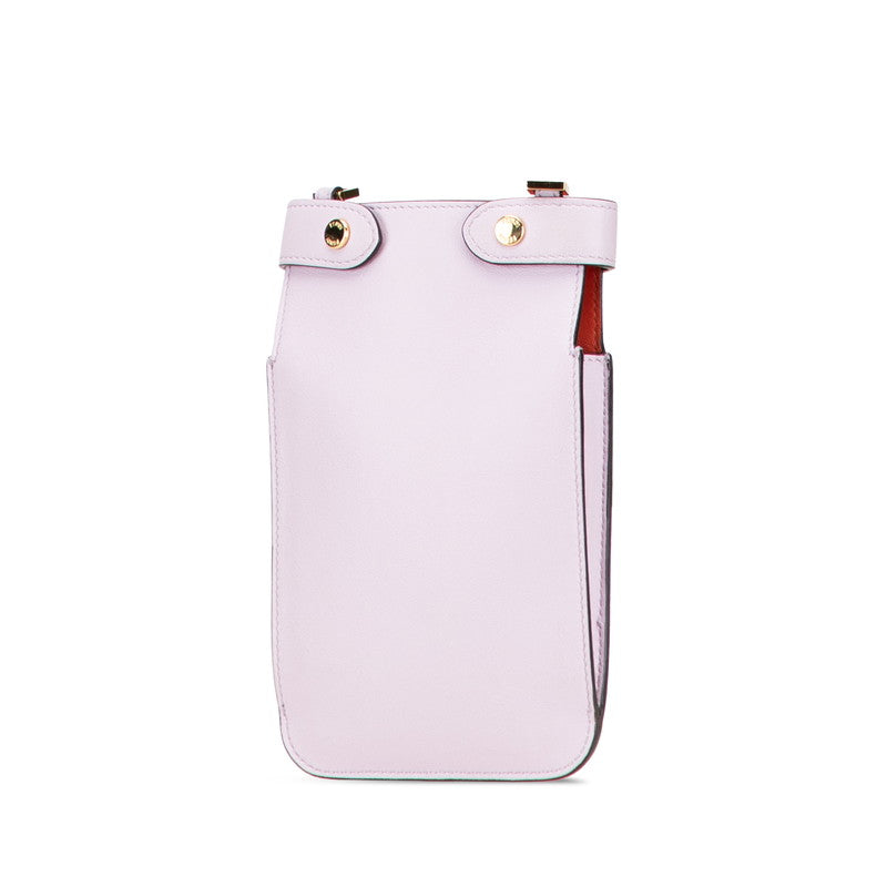 フェンディ ピーカブー フォンケース レザー ショルダーバッグ