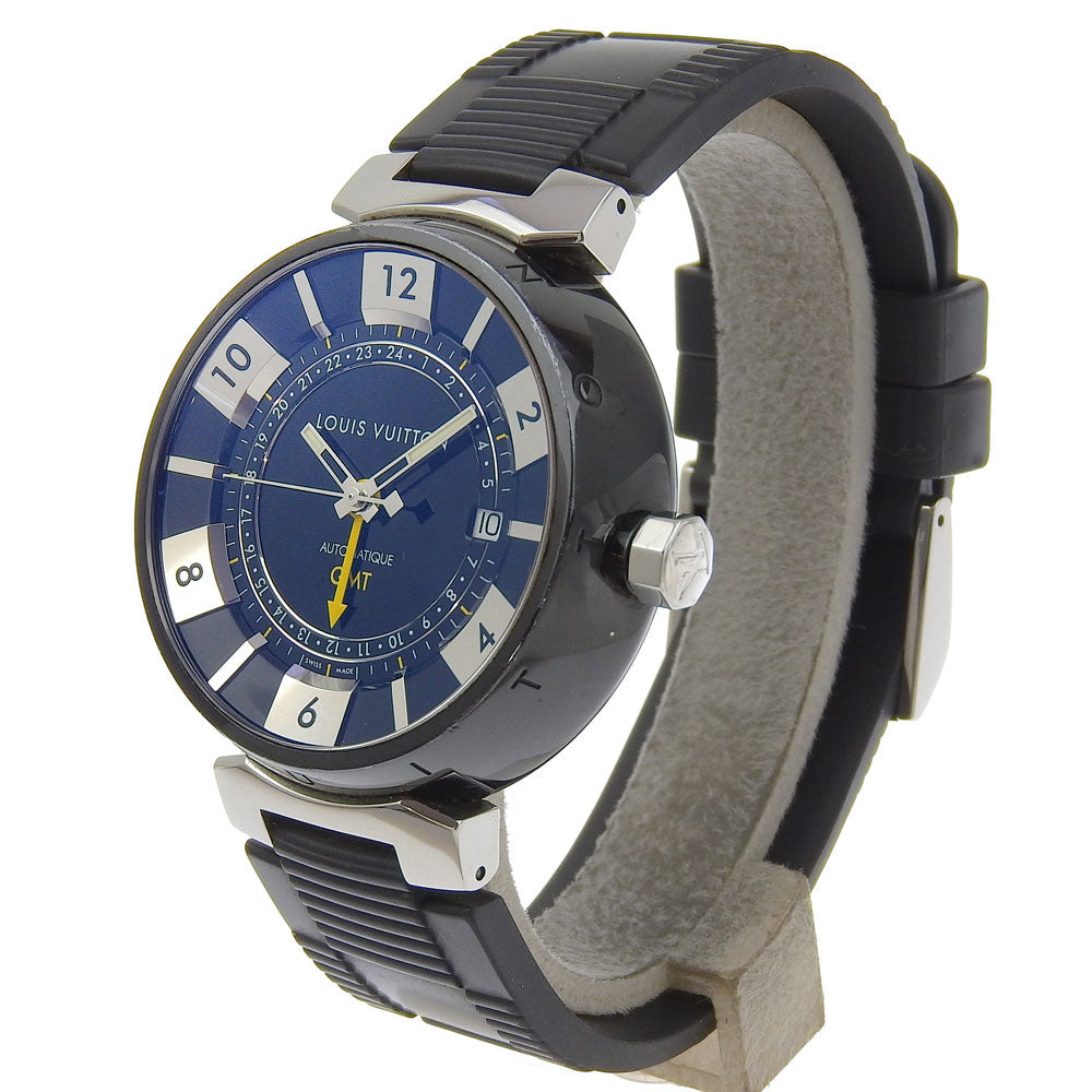 ルイヴィトン タンブール GMT オートマティック ウォッチ Q113K