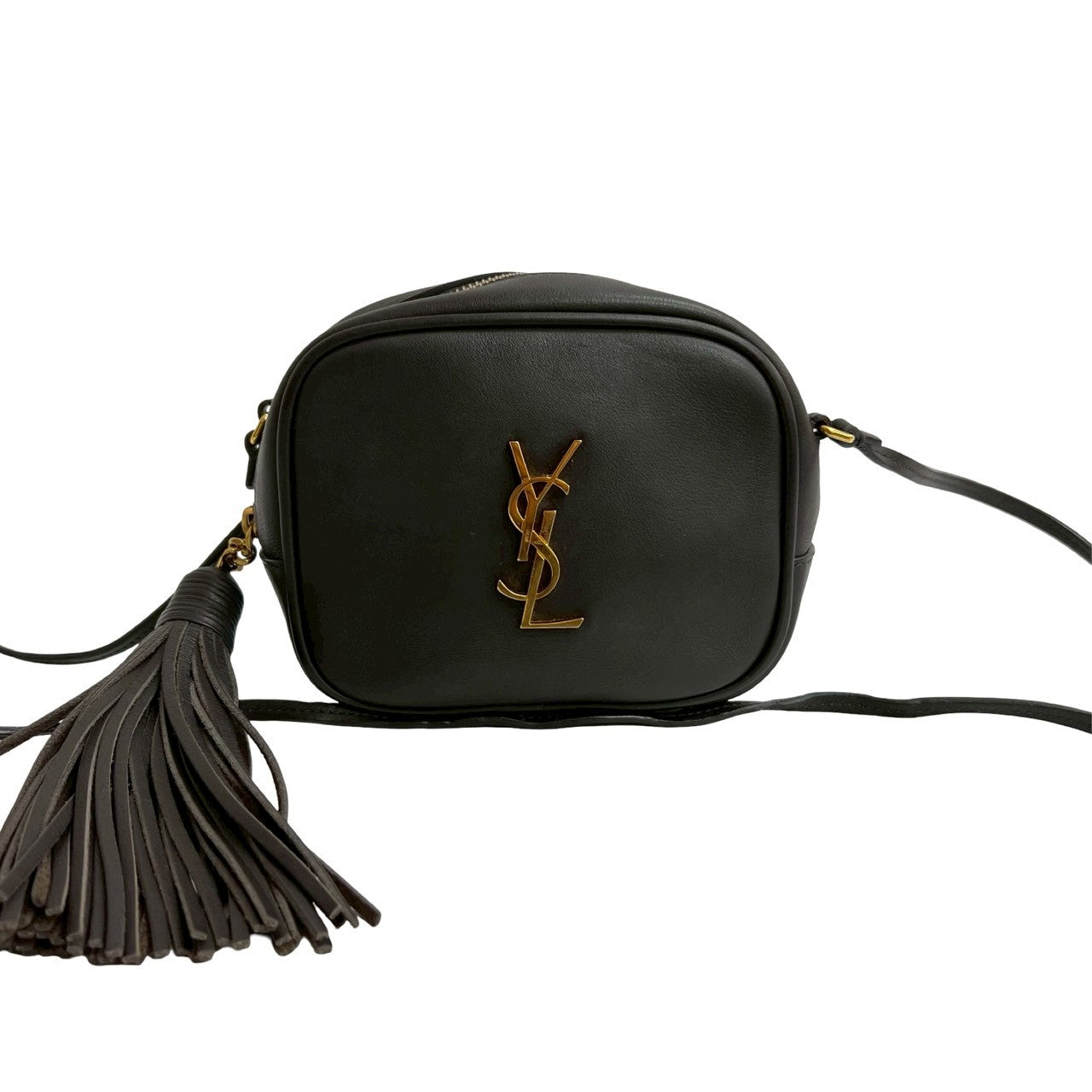 サンローラン パリ YSL レザー ミニ ショルダーバッグ