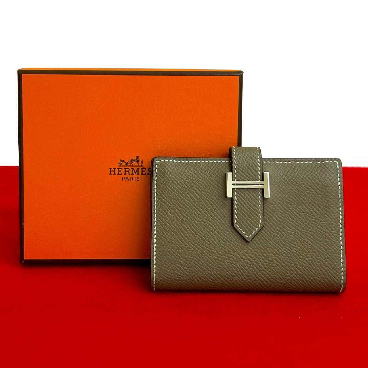 エルメス ベアン エプソム カード ケース