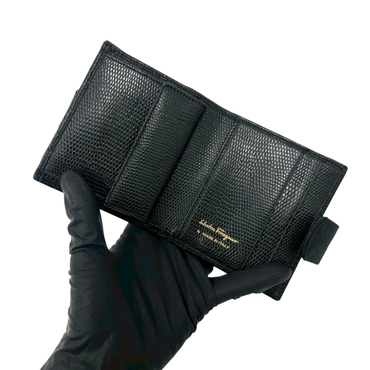 サルヴァトーレ フェラガモ レザー二つ折り財布