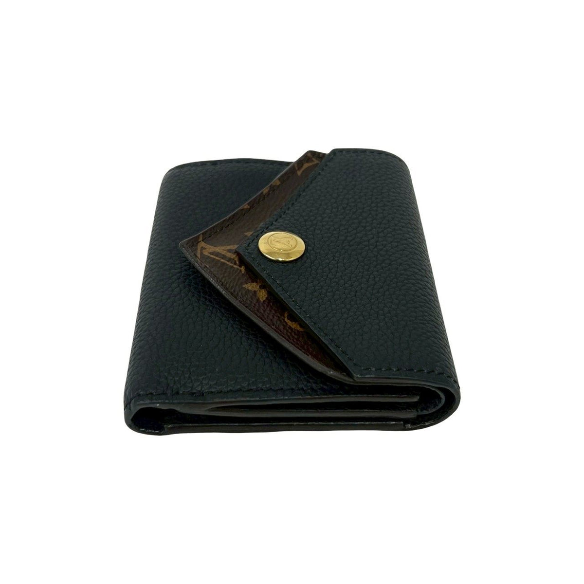 ルイヴィトン ポルトフォイユ ドゥブル レザー三つ折り財布